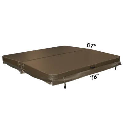 67" x 78" Hot Tub Cover (Short-edge Fold)