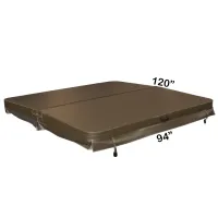 120" x 94" Hot Tub Cover (Long-edge Fold)