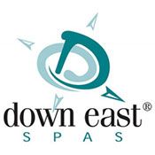 logo for down east spas